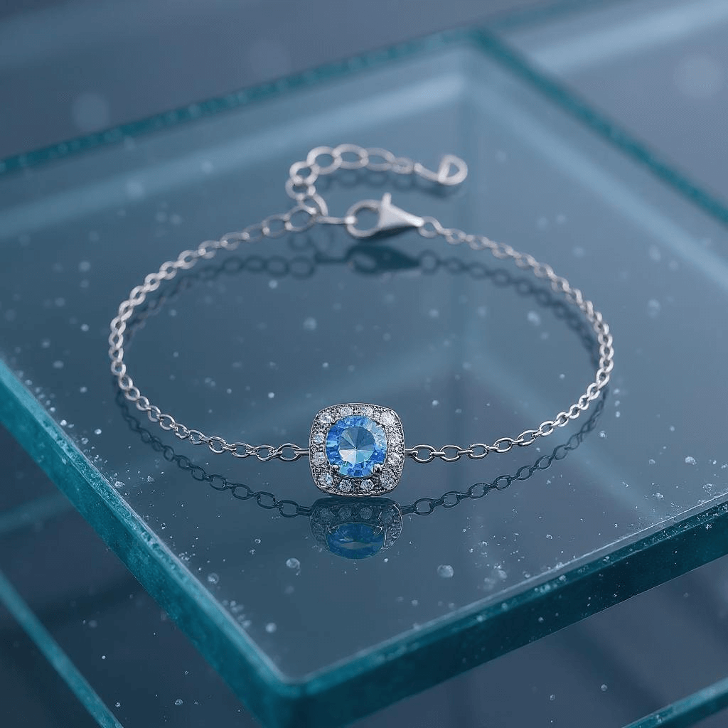Aquarelle Silver, Waterproof, Skin-friendly Bracelets- Alvora