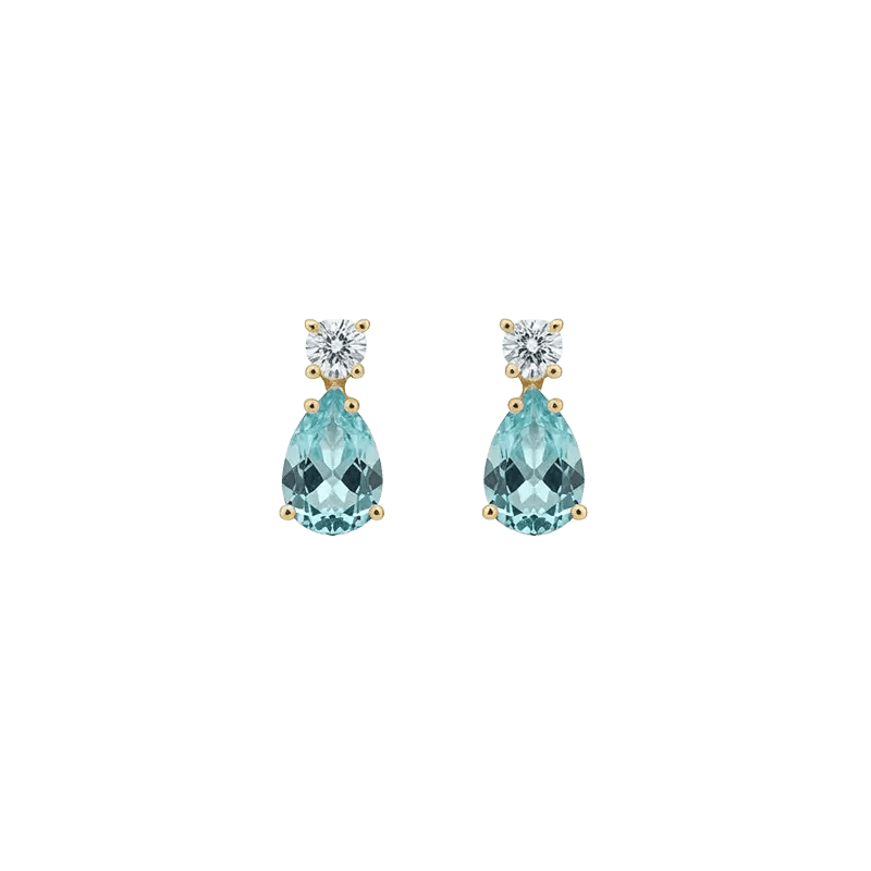 Alvora Merivine Vintage Minimalist Gold Stud Earrings
