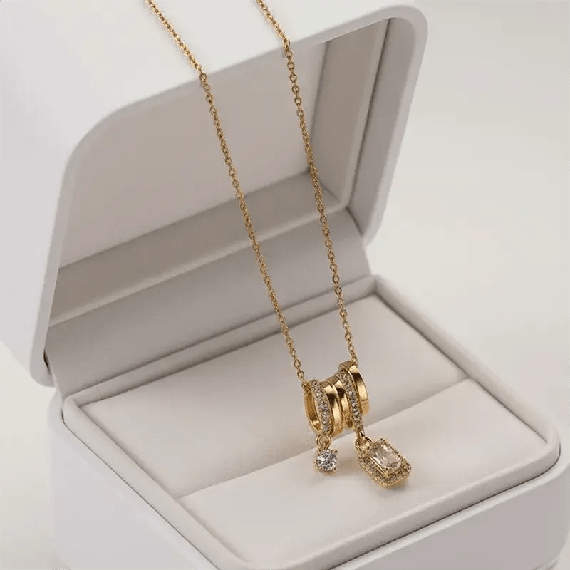 Alvora Velmira Necklace – Waterproof, Tarnish-Free, Luxury Gold & Silver Jewelry
