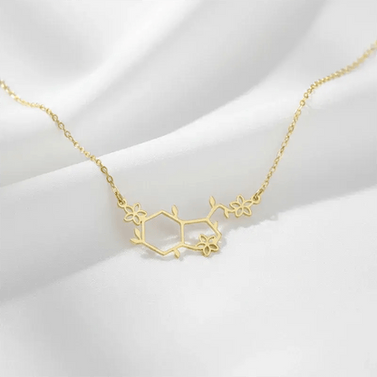 Alvora Chemora Necklace – Waterproof, Skin-Friendly, Molecular Design Jewelry