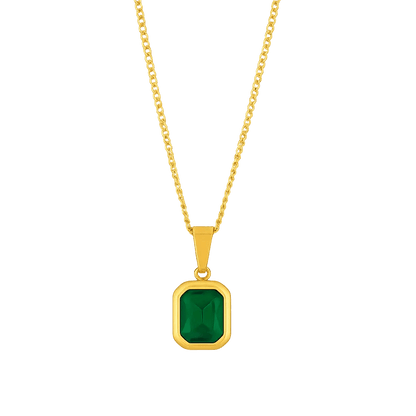 Alvora Emerisse Necklace – 18k Gold Waterproof Elegance jewelry