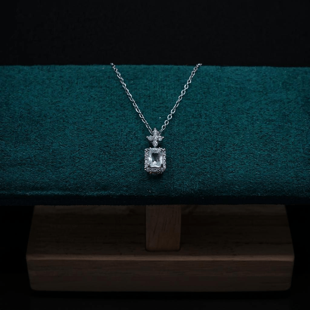 Étoressa Silver Necklace- Alvora