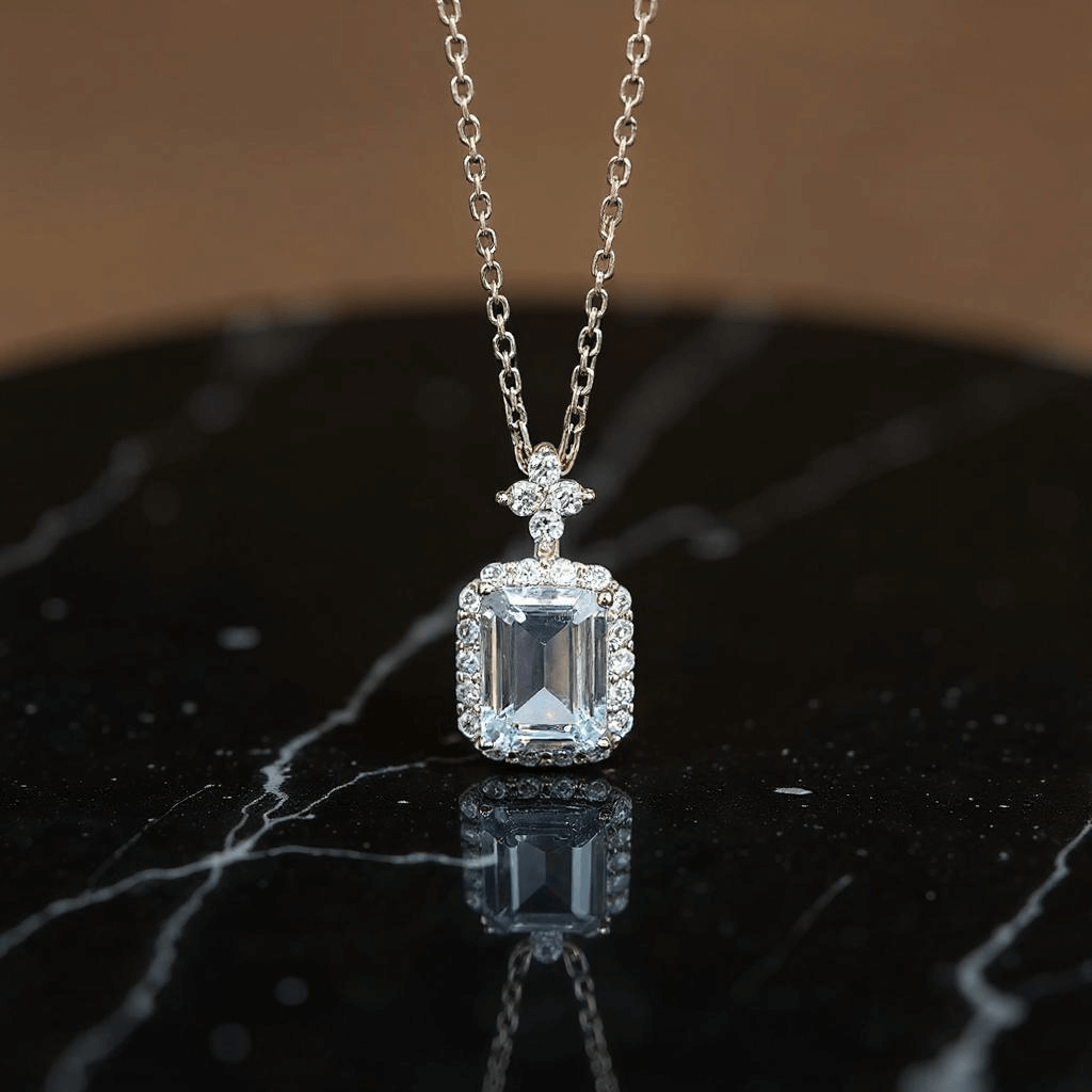 Étoressa Silver Necklace- Alvora