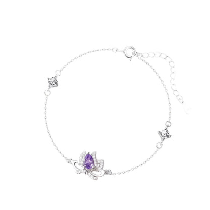 Loturel B Silver Bracelet - Alvora