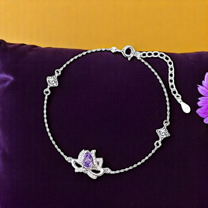 Loturel B Silver Bracelet - Alvora