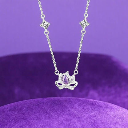 Loturel N Silver Necklace- Alvora
