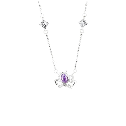Loturel N Silver Necklace- Alvora