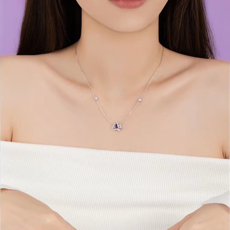 Loturel N Silver Necklace- Alvora