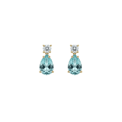 Alvora Merivine Vintage Minimalist Gold Stud Earrings