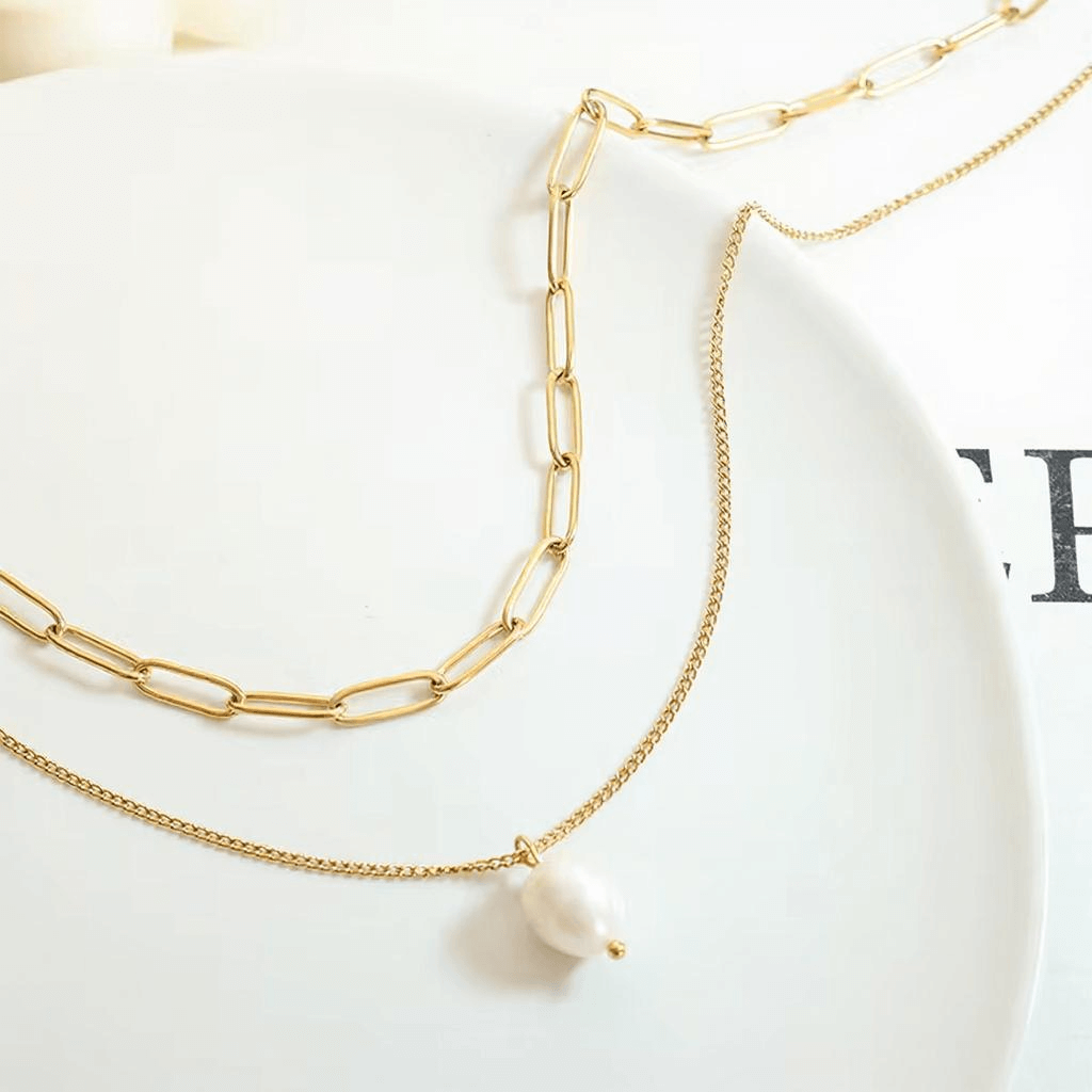 Mirella - Alvora #skinfriendlyjewelry #waterproofjewelry 18k gold plated jewelry