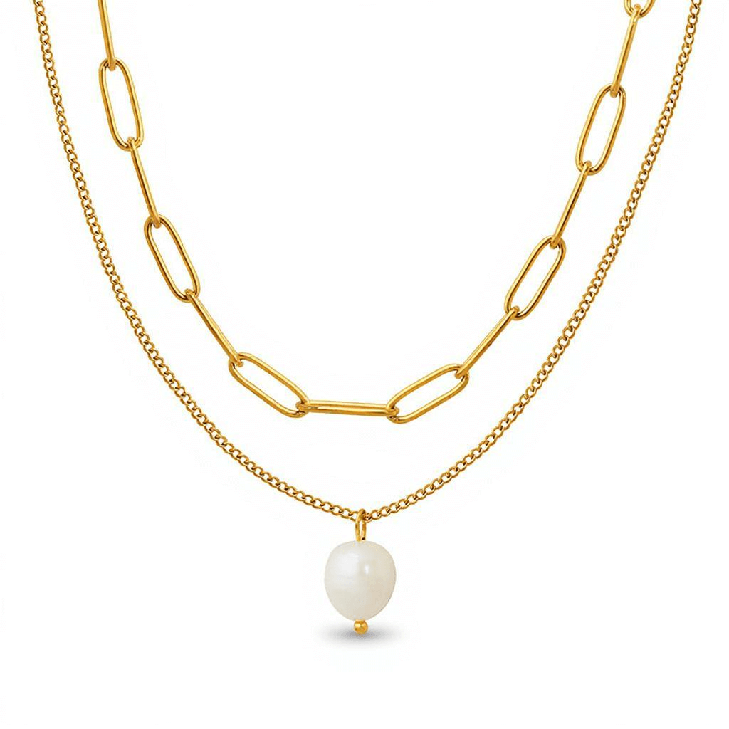 Mirella - Alvora #skinfriendlyjewelry #waterproofjewelry 18k gold plated jewelry