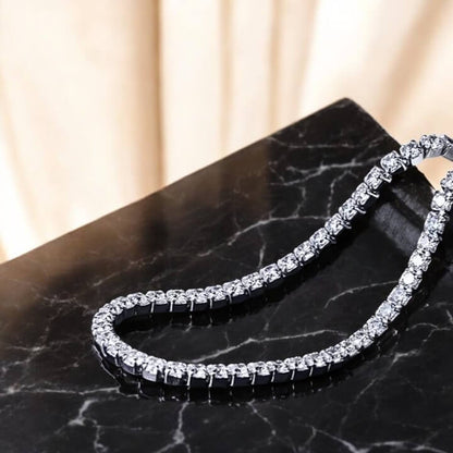 Noctessa - Alvora 925 sterling bracelet bridal jewelry elegant gift for her
