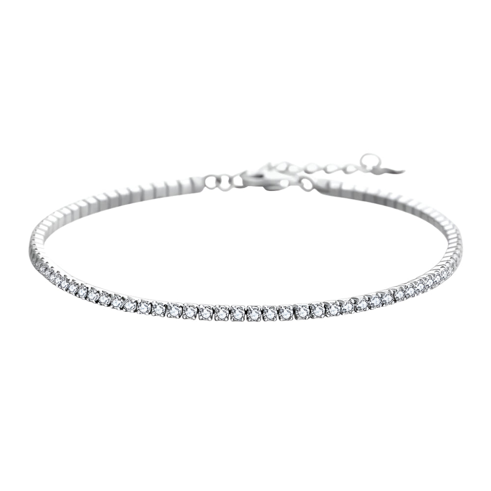 Noctessa - Alvora 925 sterling bracelet bridal jewelry elegant gift for her