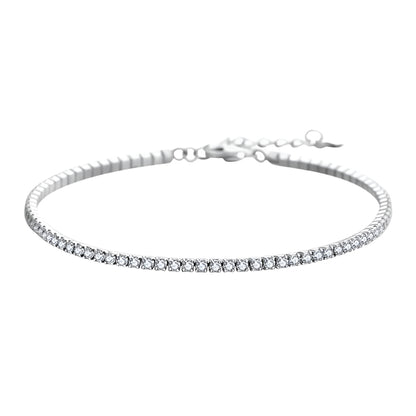 Noctessa - Alvora 925 sterling bracelet bridal jewelry elegant gift for her