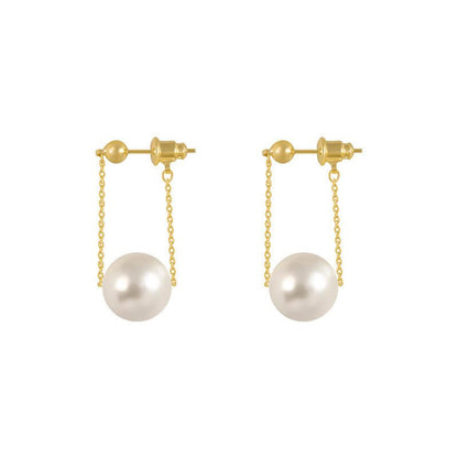 Olyssa - Alvora elegant pearl jewelry gift for her modern pearl drop