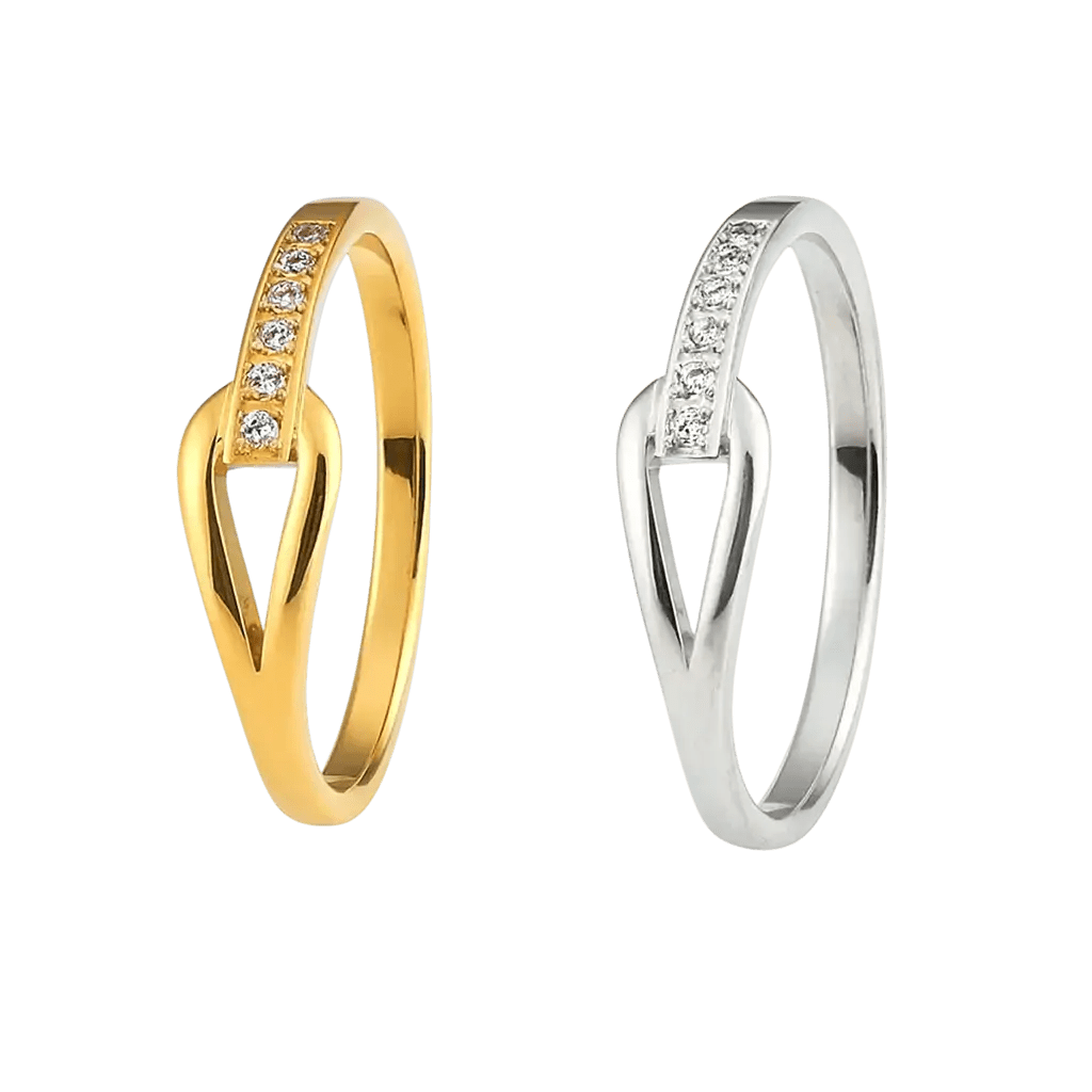 Alvora Seniqu Ring – Modern Waterproof Gold&Silver Minimal Jewelry