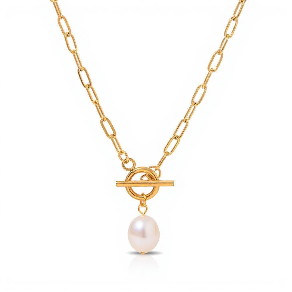 Varella - Alvora #skinfriendlyjewelry #waterproofjewelry 18k gold necklace