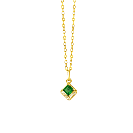 Alvora Verdessa Necklace – Vintage Gold, Modern Shine 