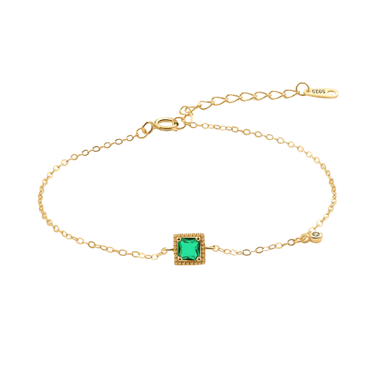 Alvora Viradia Vintage Silver Bracelet – Minimal Luxury jewelry, Hypoallergenic, Tarnish-Resistant